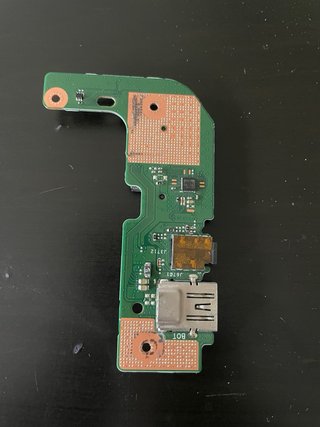 Placa conexión USB, Jack Audio, Lector SD