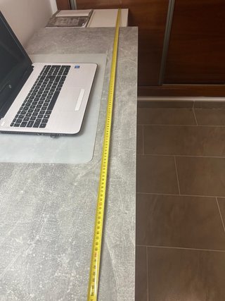 Escritorio moderno gris y blanco