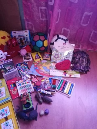 material escolar,juegos , balones,etc todo oferta