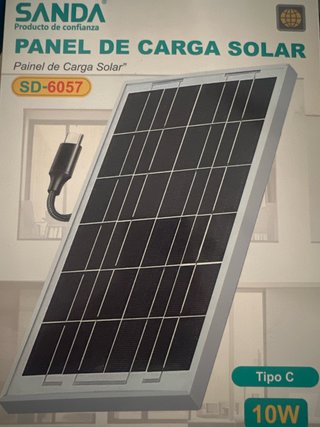 Panel Solar SANDA SD-6057 10W Tipo C