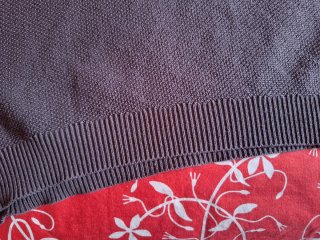Polo Massimo Dutti punto morado Talla L (40)