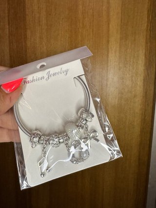 Pulsera Estilo Pandora Plata