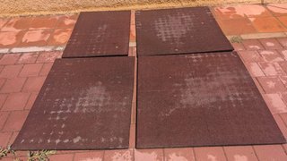 Planchas de caucho para gimnasio