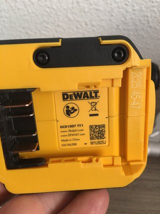 Taladro Original DeWalt DCD1007
