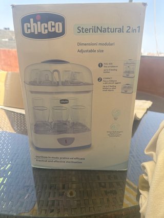 Esterilizador Chicco SterilNatural 2 en 1