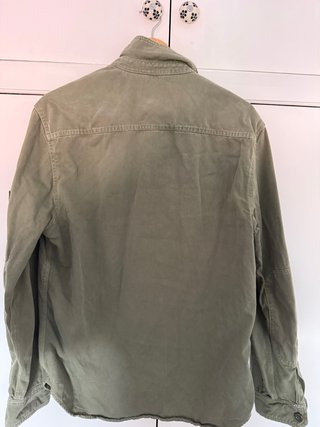 Chaqueta Zara verde militar