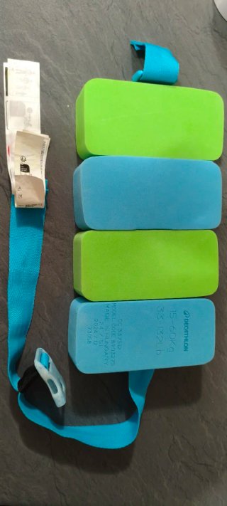 Cinturón flotador natación Decathlon