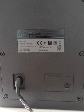 Barra de sonido Samsung Q600C ZF