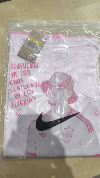 Camiseta Nike De la Fuente Rosa