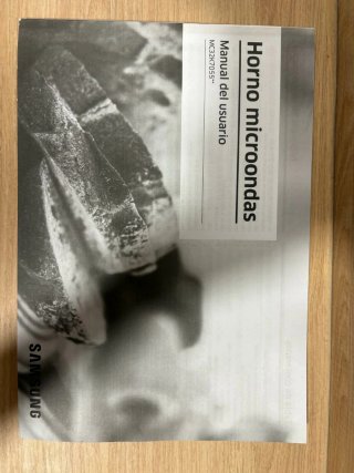 Horno Microondas Samsung. Modelo MC32K7055.