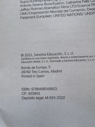Lote de libros de 3º de la ESO instituto Zorrilla