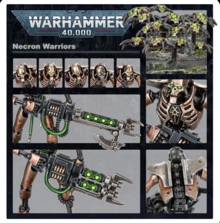 Warhammer Necron Warriors nuevos en matriz