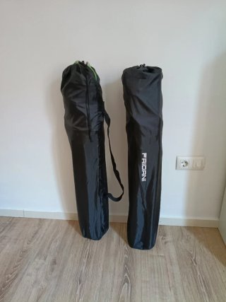 Pack 2 Sillas Camping Plegables Fridani + Funda