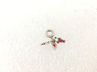 Colgante Pandora Corazón y Niña