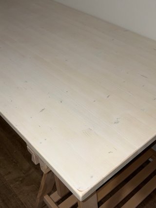 Escritorio con caballetes IKEA MITTBACK