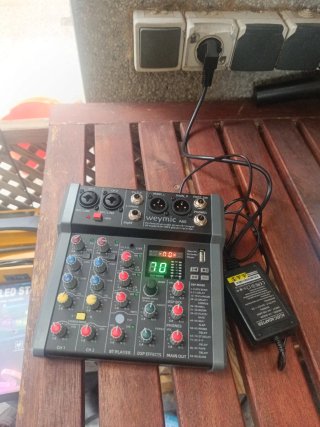 Consola Mezcladora Weymic A60 Profesional