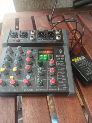 Consola Mezcladora Weymic A60 Profesional
