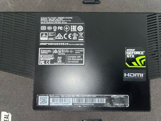 MSI GS63 7RE Stealth Pro Laptop