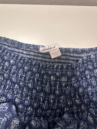 Falda pantalón Subdued estampada