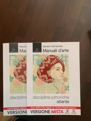 Manuale d'arte. Discipline pittoriche. Con atla...
