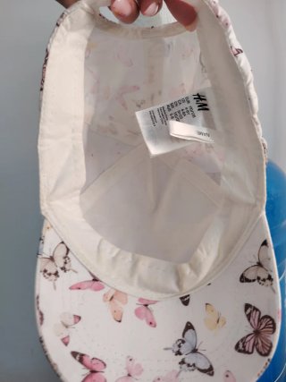 Gorra infantil mariposas 110-128 (4-8 años)