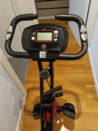 Bici Estática Sportstech Plegable