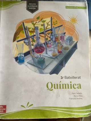 1r Batxillerat Química