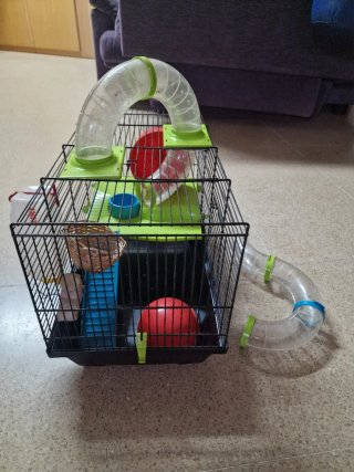 Jaula Hámster con Accesorios