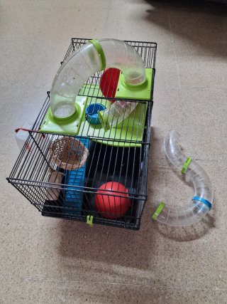 Jaula Hámster con Accesorios