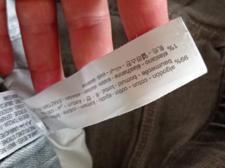 Jeans Bershka vita elasticizzata strappati