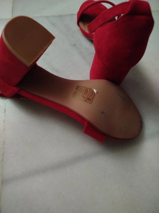 Sandalias JESSY ROSS Rojas Mujer