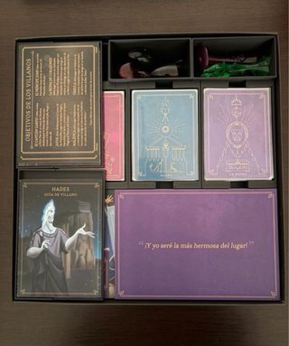 Inserto Juego Mesa Disney Villainous