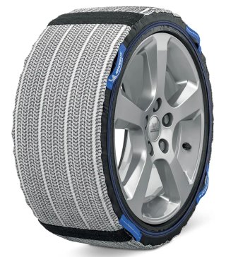 Cadenas de nieve textiles para el coche
