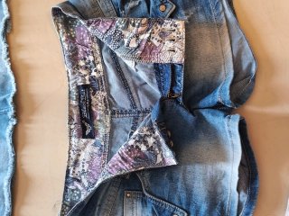 Lote 3 prendas: Falda y 2 Shorts Vaqueros
