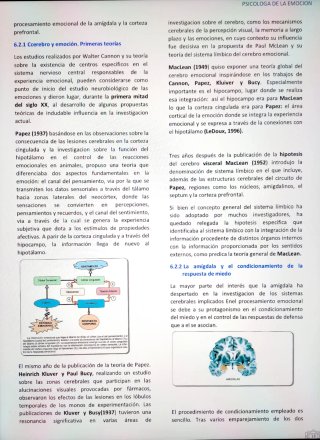 Psicología de la Emoción - UNED