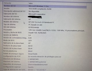 Portátil HP 250 G9 15.6 Notebook PC