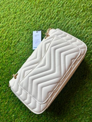 Bolso Gucci Marmont Blanco Matelassé Pequeño