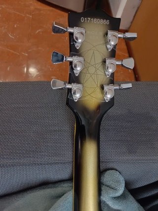 Guitarra Les Paul Custom Silverburst