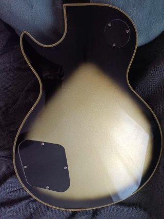 Guitarra Les Paul Custom Silverburst