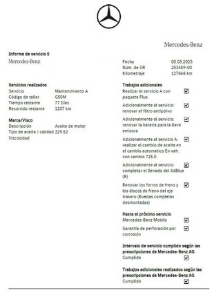 Mercedes Clase C 300 DE 306 CV 9G-TRONIC AMG LINE