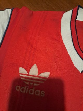 Maglietta Arsenal Home Anni '80 JVC Adidas