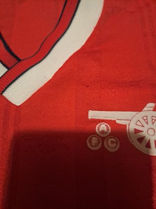 Maglietta Arsenal Home Anni '80 JVC Adidas
