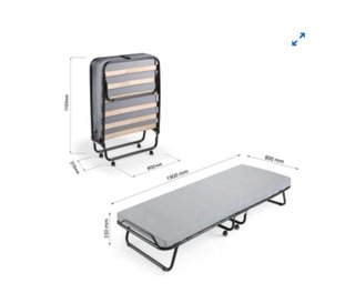 Cama Plegable con Colchón
