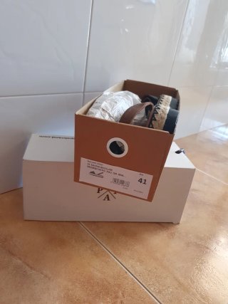 Alpargatas Popa Piel T.41 Caja Poco Uso