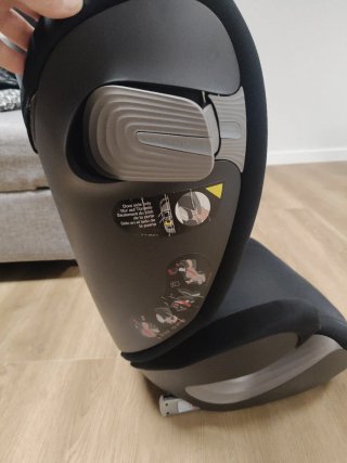 Silla coche Cybex Solution S-Fix, isofix, sillita.