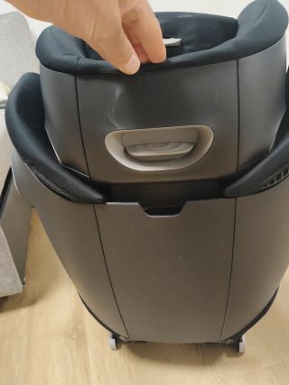 Silla coche Cybex Solution S-Fix, isofix, sillita.