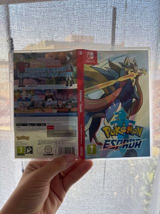 Solo caja, no juego Nintendo Switch Pokémon Espada