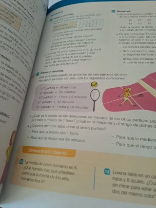 Libros de Matemáticas 5 Primaria - Santillana