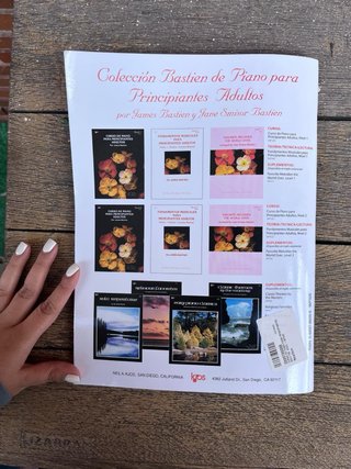 Curso de Piano Bastien Adultos Nivel 1