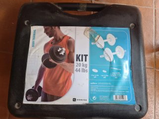 Maletín Pesas Decathlon